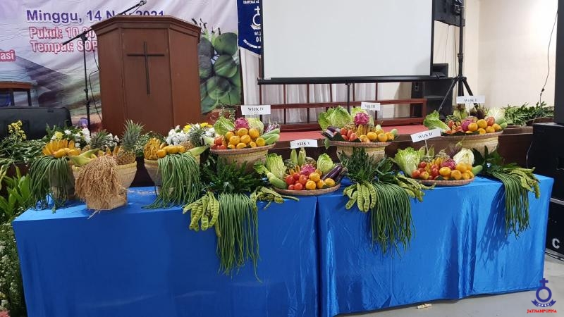 Pesta Gotilon HKBP Jatisampurna  Minggu 13 Nopember 2022