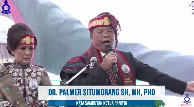 Sambutan Ketua Umum Pesta Bolon HKBP Jatisampurna Dr. Palmer Situmorang
