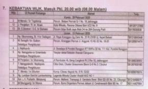 Warta Jemaat  16 Februarii 2020 